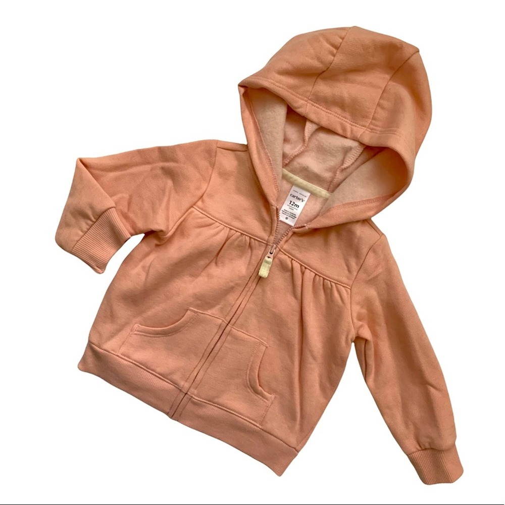 NWT CARTER’S Baby Girl Full Zip Jacket. 24M